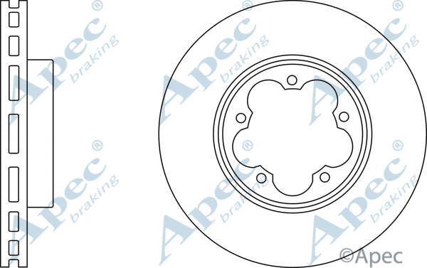 Brake Disc (DSK2975)