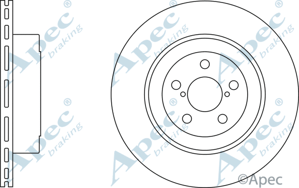 Brake Disc (DSK2372)