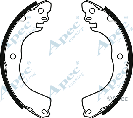 Brake Shoe Set (SHU819)