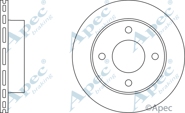 Brake Disc (DSK235)
