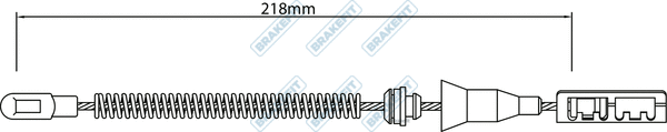 Cable Pull, parking brake (BBC3469)