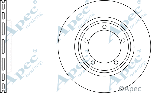 Brake Disc (DSK2042)