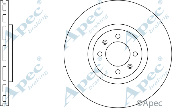 Brake Disc (DSK3132)