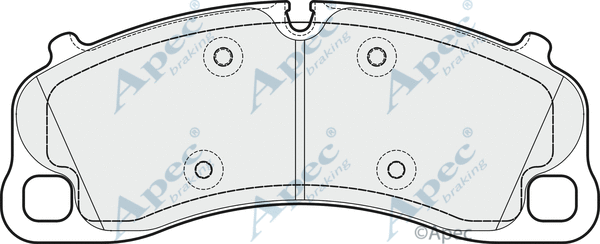 Brake Pad Set, disc brake (PAD2021)