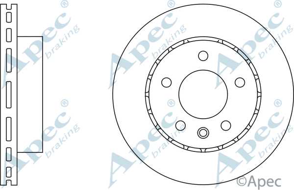 Brake Disc (DSK562)