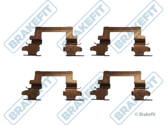 Accessory Kit, disc brake pad (BKT1086)