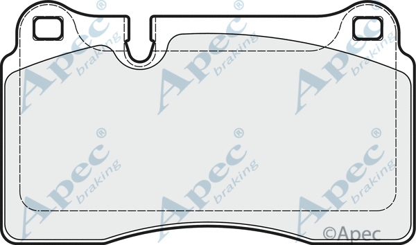 Brake Pad Set, disc brake (PAD1849)