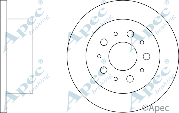 Brake Disc (DSK2247)