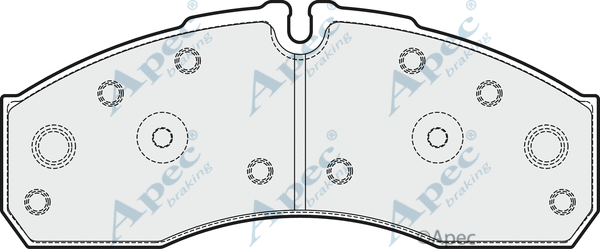 Brake Pad Set, disc brake (PAD1921)