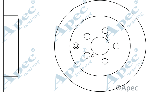 Brake Disc (DSK2262)