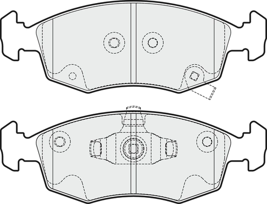 Brake Pad Set, disc brake (PD3288)