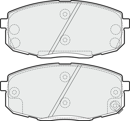 Brake Pad Set, disc brake (PD3219)