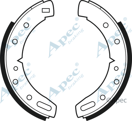 Brake Shoe Set (SHU202)