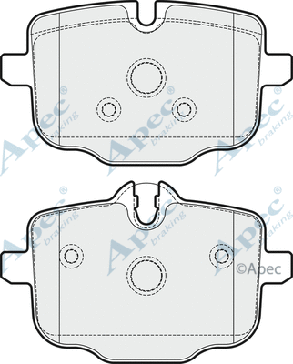 Brake Pad Set, disc brake (PAD1779)