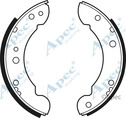 Brake Shoe Set (SHU138)