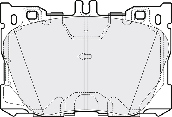 Brake Pad Set, disc brake (PD3792)