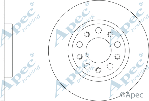 Brake Disc (DSK3419)