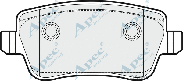 Brake Pad Set, disc brake (PAD1506)