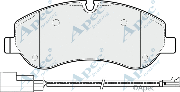 Brake Pad Set, disc brake (PAD1930)