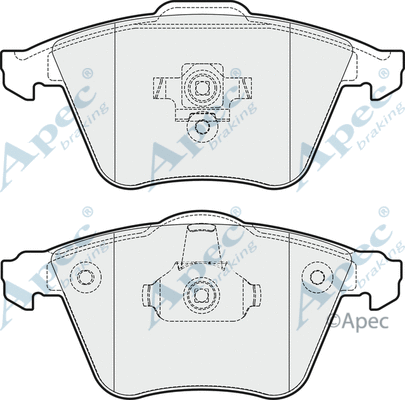 Brake Pad Set, disc brake (PAD1663)
