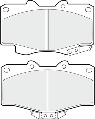 Brake Pad Set, disc brake (PD3429)