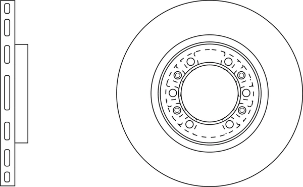 Brake Disc (SDK6203)
