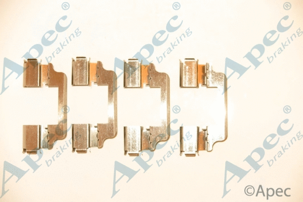 Accessory Kit, disc brake pad (KIT1233)