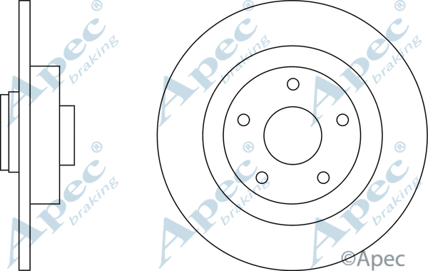 Brake Disc (DSK2680)