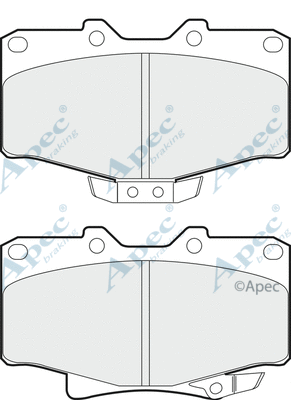 Brake Pad Set, disc brake (PAD926)