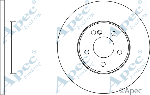 Brake Disc (DSK2591)