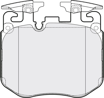 Brake Pad Set, disc brake (PD3875)