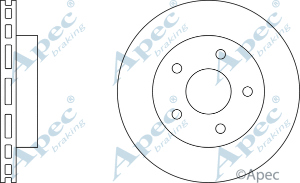 Brake Disc (DSK2143)