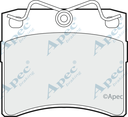 Brake Pad Set, disc brake (PAD766)