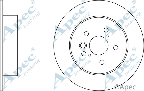 Brake Disc (DSK2327)