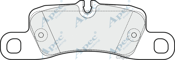 Brake Pad Set, disc brake (PAD1665)