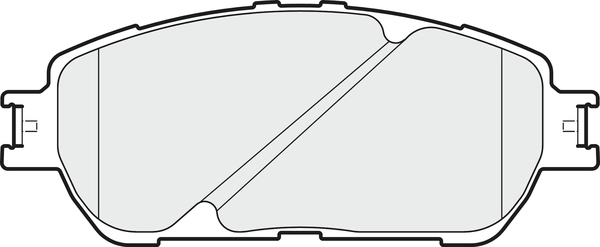 Brake Pad Set, disc brake (PD3901)