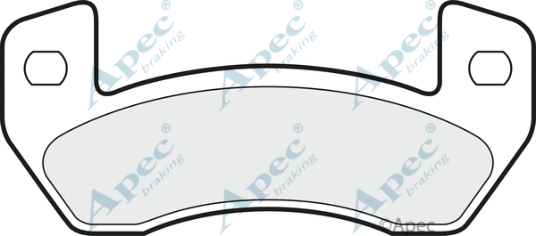 Brake Pad Set, disc brake (PAD1497)