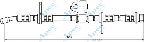 Brake Hose (HOS3438)