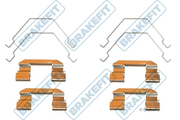 Accessory Kit, disc brake pad (BKT1302)