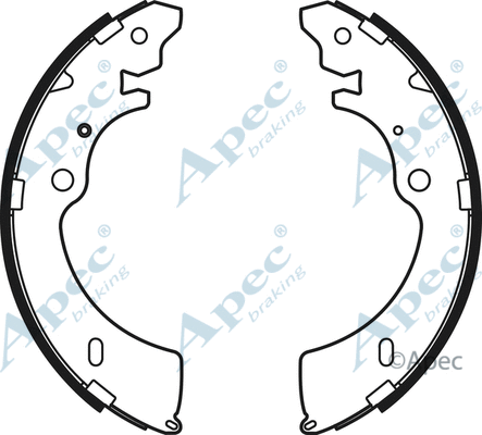 Brake Shoe Set (SHU783)