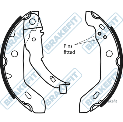 Brake Shoe Set (BSH1103)