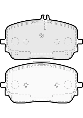 Brake Pad Set, disc brake (PD3940)