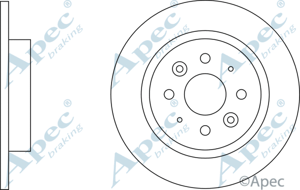 Brake Disc (DSK2538)