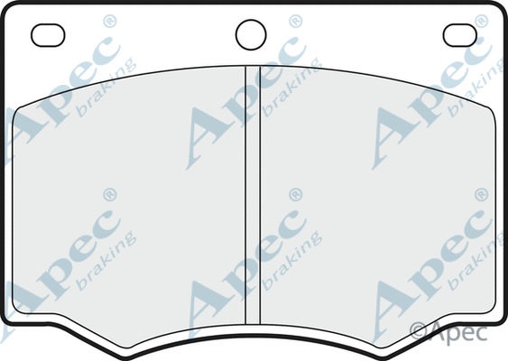 Brake Pad Set, disc brake (PAD629)