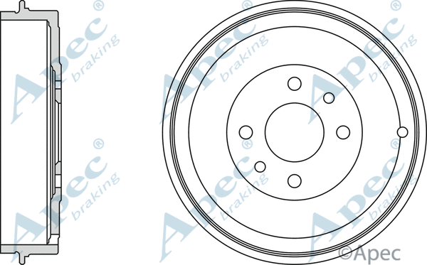 Brake Drum (DRM9523)
