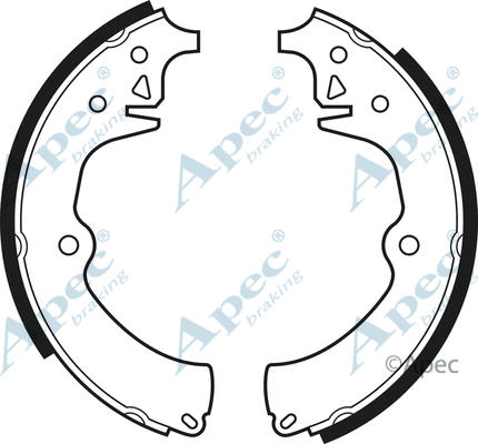 Brake Shoe Set (SHU41)