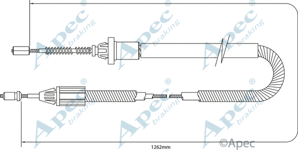 Cable Pull, parking brake (CAB1361)