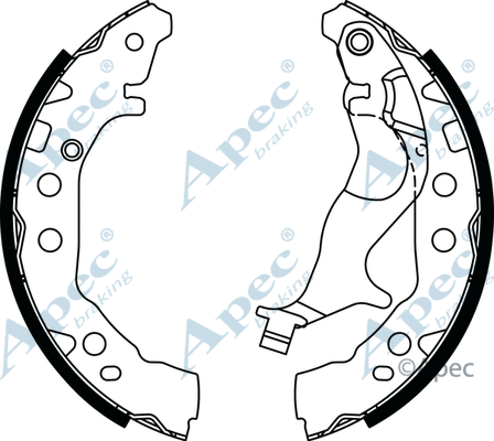 Brake Shoe Set (SHU839)