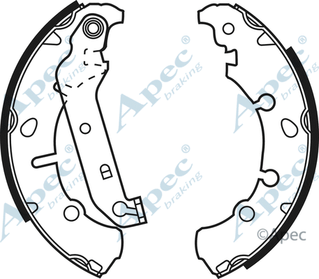 Brake Shoe Set (SHU635)