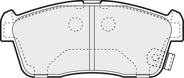 Brake Pad Set, disc brake (PD3148)